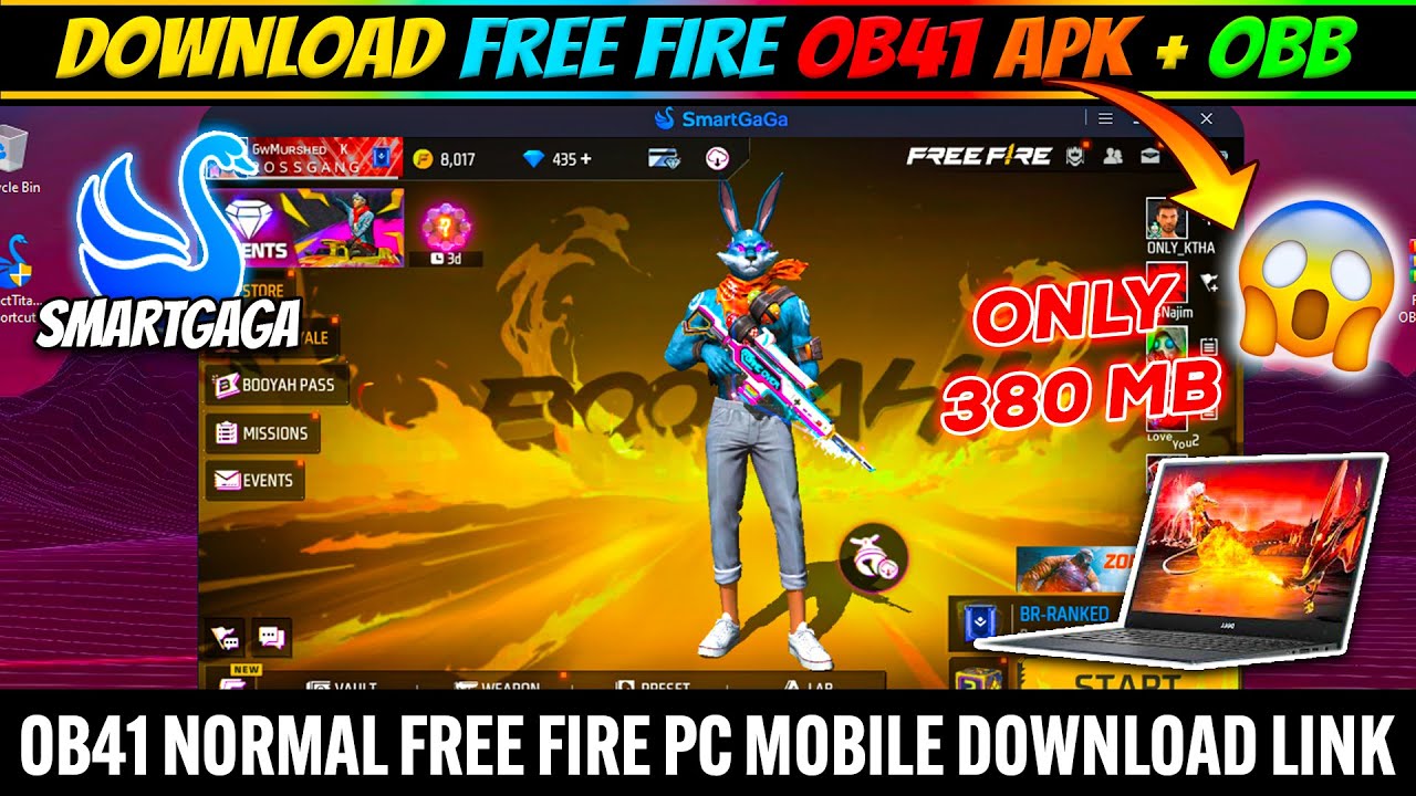 Free Fire OB41 update APK Download